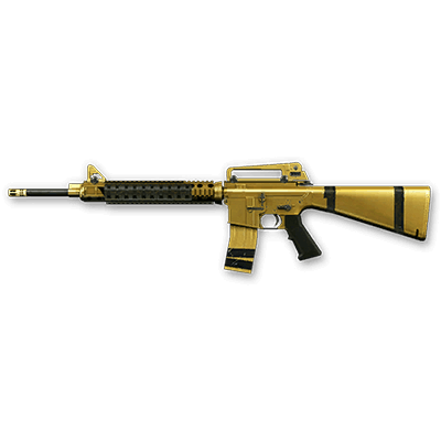 Золотая M16A3