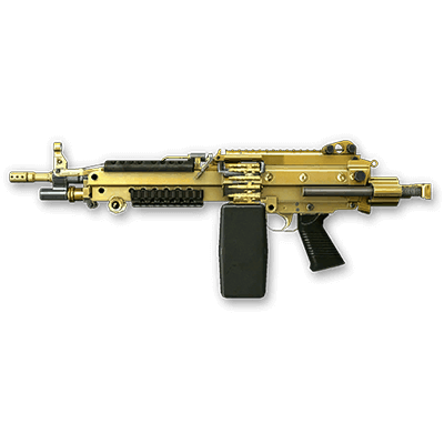 Золотой M249 Para